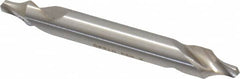 Walter-Titex - Metric Radius Cut 60° Incl Angle High Speed Steel Combo Drill & Countersink - Benchmark Tooling