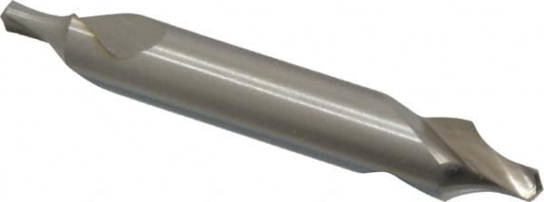 Walter-Titex - Metric Radius Cut 60° Incl Angle High Speed Steel Combo Drill & Countersink - Benchmark Tooling