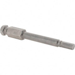 Apex - 7/32" Hex Bit - 7/16" Hex Drive, 3-1/2" OAL - Benchmark Tooling