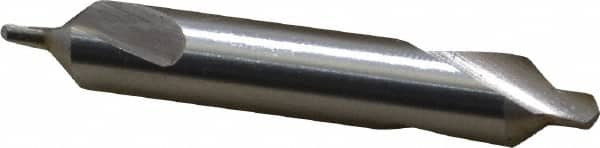 Interstate - #4 Plain Cut 82° Incl Angle High Speed Steel Combo Drill & Countersink - Benchmark Tooling