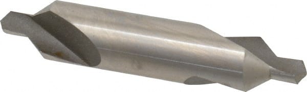 Interstate - #7 Plain Cut 82° Incl Angle High Speed Steel Combo Drill & Countersink - Benchmark Tooling