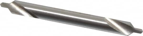 Interstate - #1 Plain Cut 90° Incl Angle High Speed Steel Combo Drill & Countersink - Benchmark Tooling