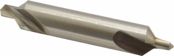 Interstate - #6 Plain Cut 90° Incl Angle High Speed Steel Combo Drill & Countersink - Benchmark Tooling