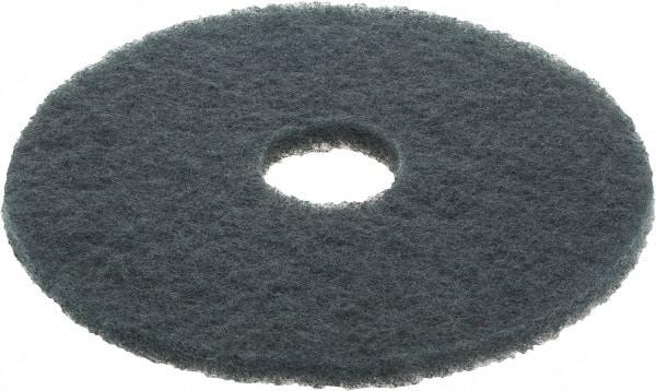 3M - Scrubbing Pad - 15" Machine, Blue Pad, Nylon & Polyester - Benchmark Tooling