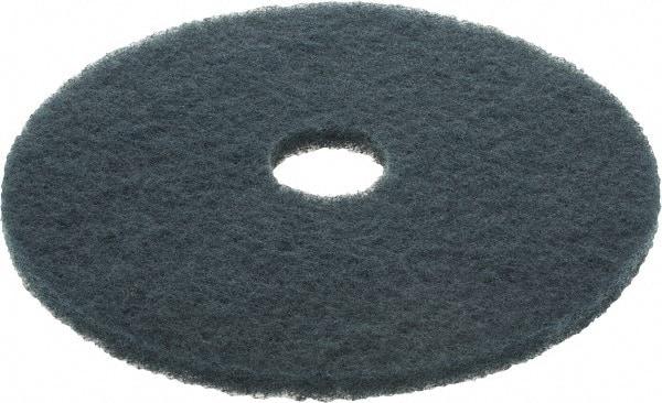 3M - Scrubbing Pad - 18" Machine, Blue Pad, Nylon & Polyester - Benchmark Tooling