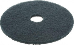 3M - Scrubbing Pad - 18" Machine, Blue Pad, Nylon & Polyester - Benchmark Tooling