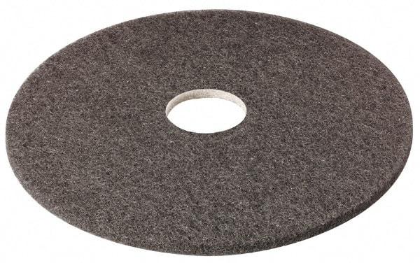 3M - Stripping Pad - 17" Machine, Black Pad, Nylon & Polyester - Benchmark Tooling