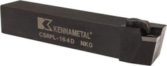 Kennametal - CSRP, Left Hand Cut, 15° Lead Angle, 1" Shank Height x 1" Shank Width, Positive Rake Indexable Turning Toolholder - 6" OAL, SP..42. Insert Compatibility, Series Kendex - Benchmark Tooling