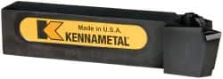 Kennametal - CSSP, Left Hand Cut, 45° Lead Angle, 1-1/4" Shank Height x 1" Shank Width, Positive Rake Indexable Turning Toolholder - 6" OAL, SP..42. Insert Compatibility, Series Kendex - Benchmark Tooling