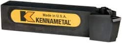 Kennametal - CSSP, Left Hand Cut, 45° Lead Angle, 1-1/4" Shank Height x 1" Shank Width, Positive Rake Indexable Turning Toolholder - 6" OAL, SP..42. Insert Compatibility, Series Kendex - Benchmark Tooling