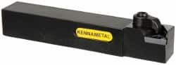 Kennametal - CTAP, Left Hand Cut, 3° Lead Angle, 3/4" Shank Height x 3/4" Shank Width, Positive Rake Indexable Turning Toolholder - 4-1/2" OAL, TP..32. Insert Compatibility, Series Kendex - Benchmark Tooling