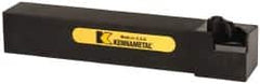 Kennametal - CTGP, Left Hand Cut, 0° Lead Angle, 1" Shank Height x 1" Shank Width, Positive Rake Indexable Turning Toolholder - 6" OAL, TP..42. Insert Compatibility, Series Kendex - Benchmark Tooling