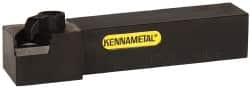 Kennametal - CTGP, Right Hand Cut, 0° Lead Angle, 3/4" Shank Height x 3/4" Shank Width, Positive Rake Indexable Turning Toolholder - 4" OAL, TN..32. Insert Compatibility, Series Kendex - Benchmark Tooling