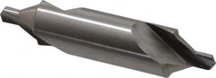 Interstate - #18 Bell Cut 60° Incl Angle High Speed Steel Combo Drill & Countersink - Benchmark Tooling