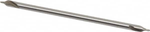 Interstate - #1 Plain Cut 60° Incl Angle High Speed Steel Combo Drill & Countersink - Benchmark Tooling