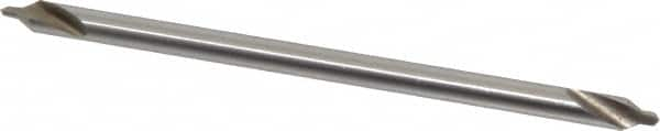 Interstate - #3 Plain Cut 60° Incl Angle High Speed Steel Combo Drill & Countersink - Benchmark Tooling