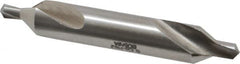 Interstate - #5 Plain Cut 60° Incl Angle Cobalt Combo Drill & Countersink - Benchmark Tooling