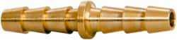 Parker - Hose Barb x Hose Barb Hose Mender - 3/16" ID Hose x 0.227" OD Hose, Brass - Benchmark Tooling