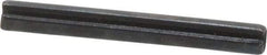 Value Collection - 2mm Diam x 18mm Long Slotted Spring Pin - Grade 1070-1080 Steel, Plain Finish - Benchmark Tooling