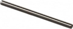 Value Collection - 2mm Diam x 30mm Long Slotted Spring Pin - Grade 1070-1080 Steel, Plain Finish - Benchmark Tooling