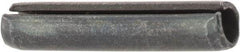 Value Collection - 3mm Diam x 16mm Long Slotted Spring Pin - Grade 1070-1080 Steel, Plain Finish - Benchmark Tooling