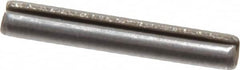 Value Collection - 3mm Diam x 20mm Long Slotted Spring Pin - Grade 1070-1080 Steel, Plain Finish - Benchmark Tooling