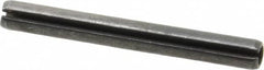 Value Collection - 5mm Diam x 45mm Long Slotted Spring Pin - Grade 1070-1080 Steel, Plain Finish - Benchmark Tooling