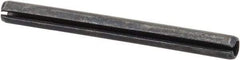 Value Collection - 5mm Diam x 55mm Long Slotted Spring Pin - Grade 1070-1080 Steel, Plain Finish - Benchmark Tooling