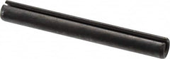 Value Collection - 12mm Diam x 100mm Long Slotted Spring Pin - Grade 1070-1080 Steel, Plain Finish - Benchmark Tooling