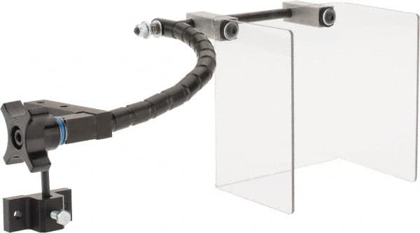 Flexbar - Drill Press Guards Type: Drill Press Shield with Base Shield Material: Lexan - Benchmark Tooling