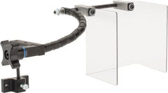 Flexbar - Drill Press Guards Type: Drill Press Shield with Base Shield Material: Lexan - Benchmark Tooling