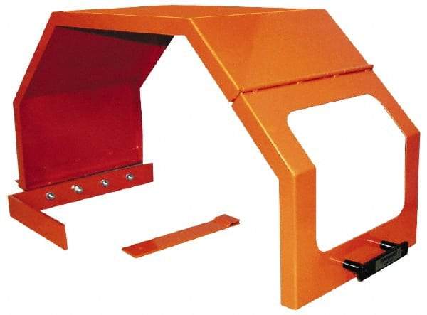 Flexbar - 16 Inch Max Chuck Size, 9-1/2 Inch Center Height, Chuck Guard - 19 Inch Long - Benchmark Tooling