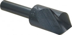 M.A. Ford - 1/2" Head Diam, 1/4" Shank Diam, 1 Flute 90° High Speed Steel Countersink - Benchmark Tooling