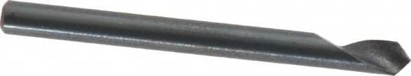 M.A. Ford - 1/8" Head Diam, 1/8" Shank Diam, 1 Flute 100° High Speed Steel Countersink - Benchmark Tooling