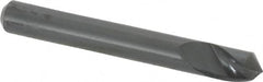 M.A. Ford - 3/16" Head Diam, 3/16" Shank Diam, 1 Flute 100° High Speed Steel Countersink - Bright Finish, 1-1/2" OAL, 0.045" Nose Diam, Single End, Straight Shank, Right Hand Cut - Benchmark Tooling