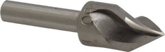M.A. Ford - 1/2" Head Diam, 1/4" Shank Diam, 3 Flute 60° High Speed Steel Countersink - Benchmark Tooling