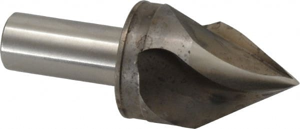 M.A. Ford - 1-1/2" Head Diam, 3/4" Shank Diam, 3 Flute 60° High Speed Steel Countersink - Benchmark Tooling