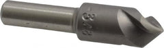 M.A. Ford - 3/8" Head Diam, 1/4" Shank Diam, 3 Flute 82° High Speed Steel Countersink - Benchmark Tooling