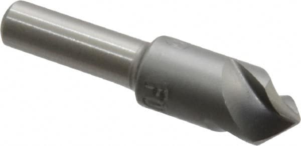 M.A. Ford - 3/8" Head Diam, 1/4" Shank Diam, 3 Flute 90° High Speed Steel Countersink - Benchmark Tooling