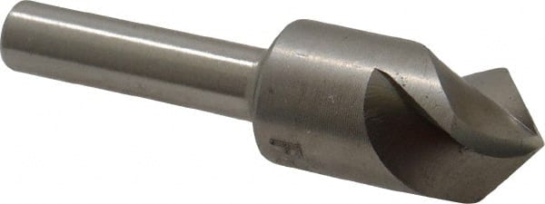 M.A. Ford - 1/2" Head Diam, 1/4" Shank Diam, 3 Flute 90° High Speed Steel Countersink - Benchmark Tooling