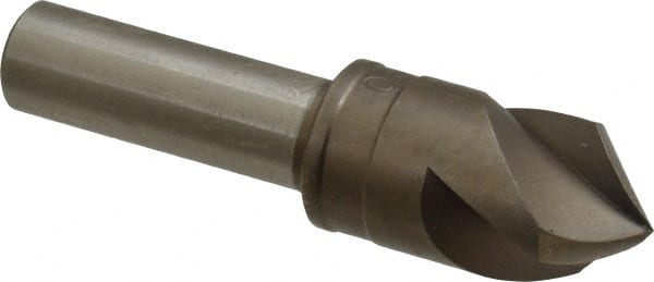 M.A. Ford - 3/4" Head Diam, 1/2" Shank Diam, 3 Flute 90° High Speed Steel Countersink - Benchmark Tooling