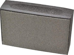 3M - Fine Grade, 125 Grit, Diamond Hand Pad - Black, 2-1/4" Wide x 3-3/4" Long, Coated - Benchmark Tooling