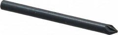 M.A. Ford - 1/8" Head Diam, 1/8" Shank Diam, 6 Flute 60° High Speed Steel Countersink - Benchmark Tooling