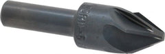 M.A. Ford - 5/8" Head Diam, 3/8" Shank Diam, 6 Flute 60° High Speed Steel Countersink - Benchmark Tooling