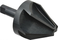 M.A. Ford - 3" Head Diam, 3/4" Shank Diam, 6 Flute 60° High Speed Steel Countersink - Benchmark Tooling