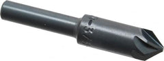 M.A. Ford - 3/8" Head Diam, 1/4" Shank Diam, 6 Flute 82° High Speed Steel Countersink - Benchmark Tooling