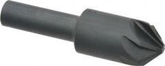 M.A. Ford - 5/8" Head Diam, 3/8" Shank Diam, 6 Flute 90° High Speed Steel Countersink - Benchmark Tooling