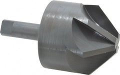 M.A. Ford - 3" Head Diam, 3/4" Shank Diam, 6 Flute 90° High Speed Steel Countersink - Benchmark Tooling