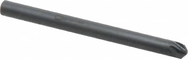 M.A. Ford - 1/8" Head Diam, 1/8" Shank Diam, 6 Flute 100° High Speed Steel Countersink - Benchmark Tooling