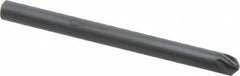 M.A. Ford - 1/8" Head Diam, 1/8" Shank Diam, 6 Flute 100° High Speed Steel Countersink - Benchmark Tooling